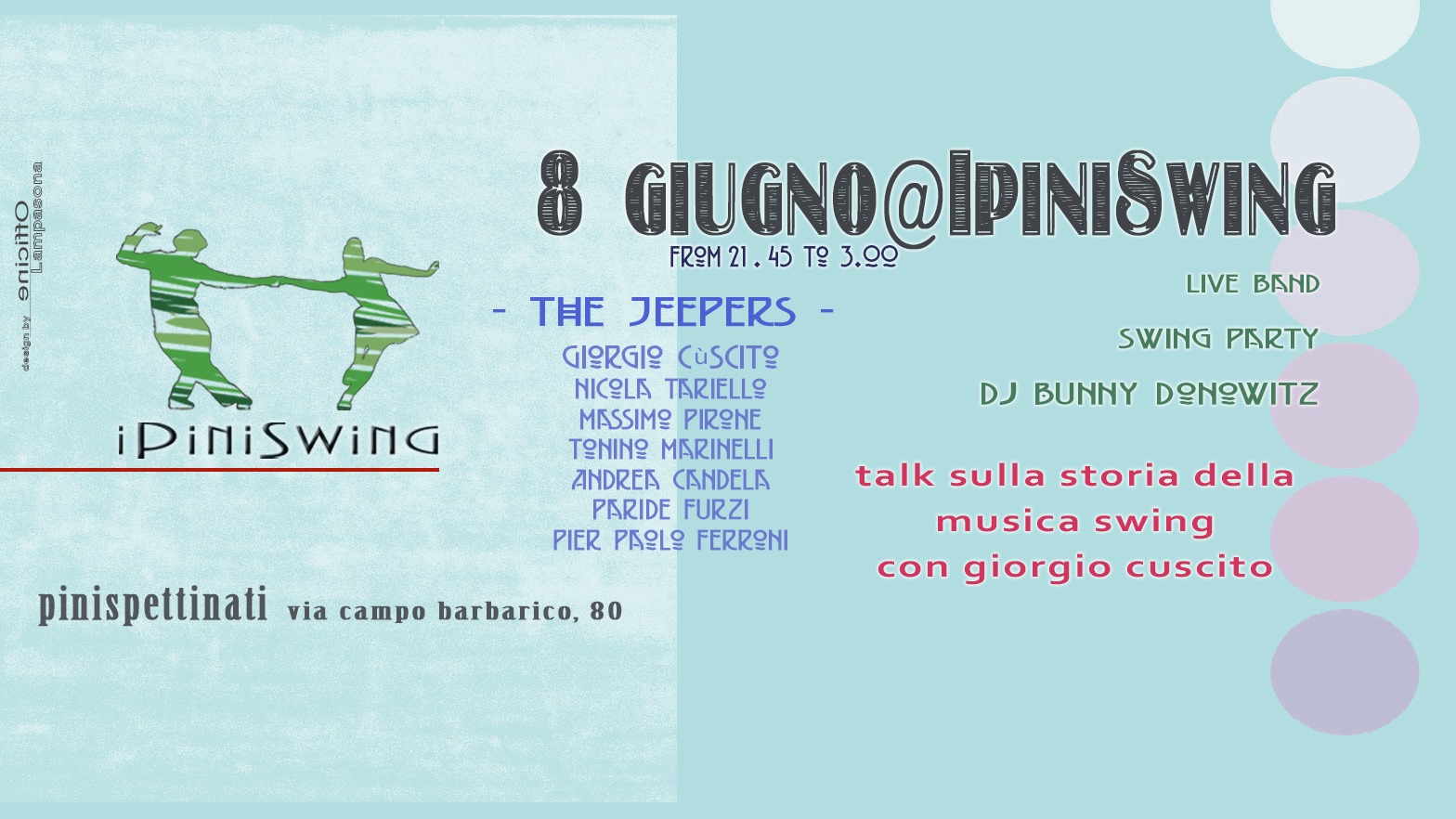 8 Giugno@iPiniSwing