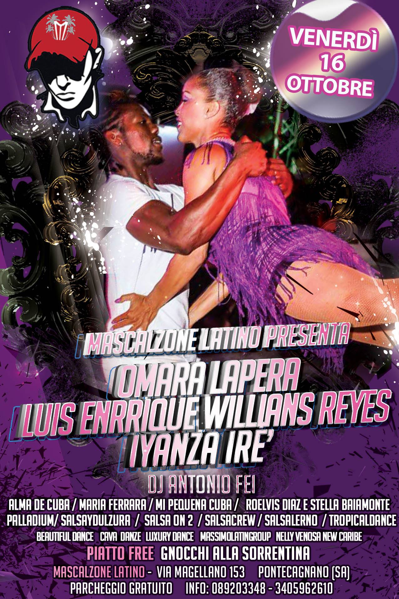 LATIN PARTY #21 - ESIBIZIONE Omara Lapera E Luis Enrrique Willians Reyes