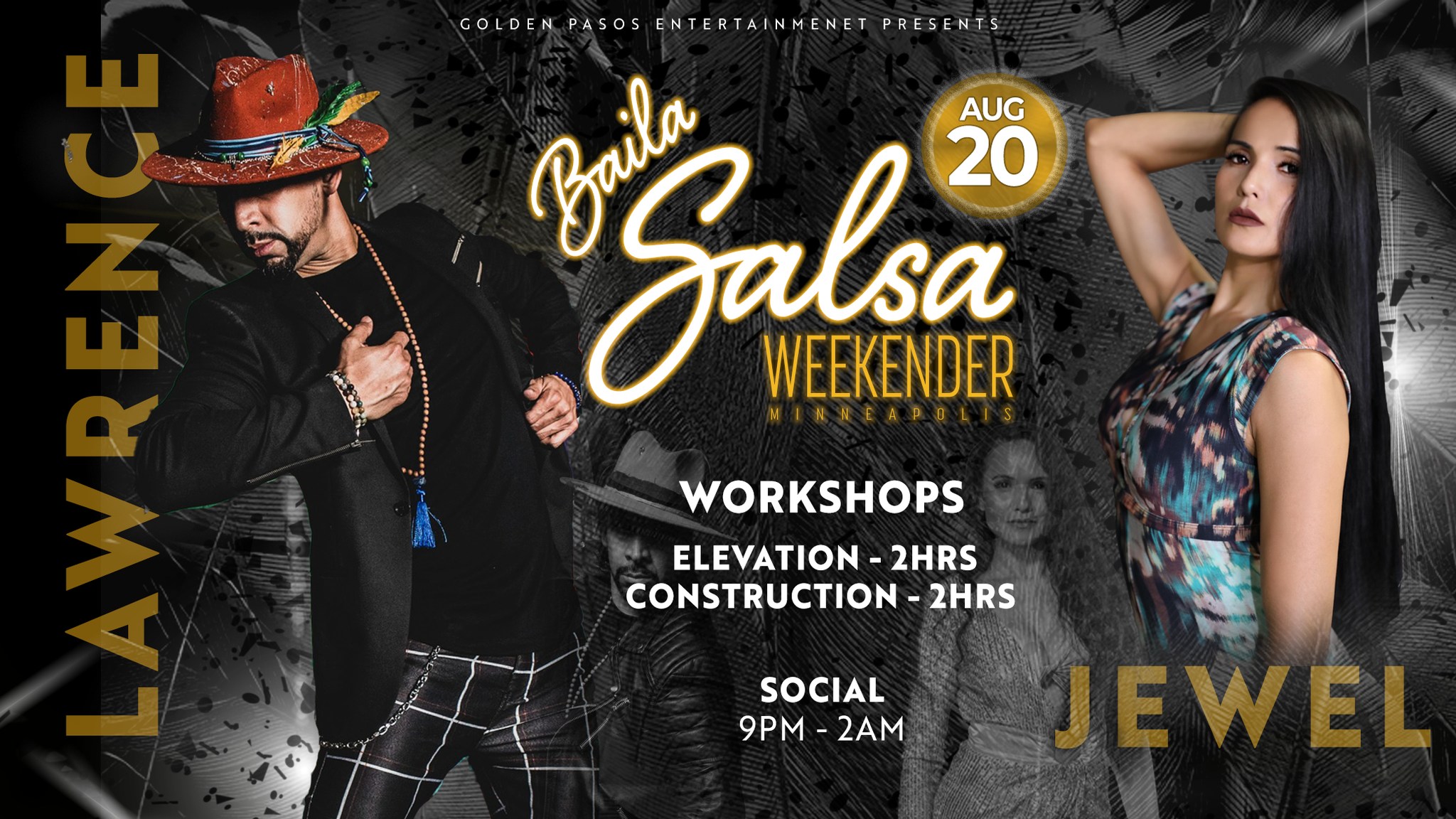 BAILA SALSA WEEKENDER LAWRENCE & JEWEL
