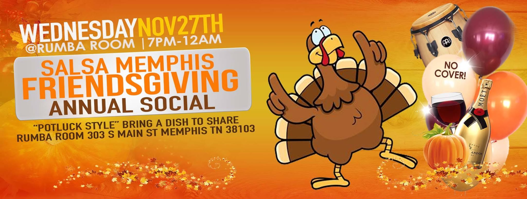 Salsamemphis Annual Friendsgiving Social