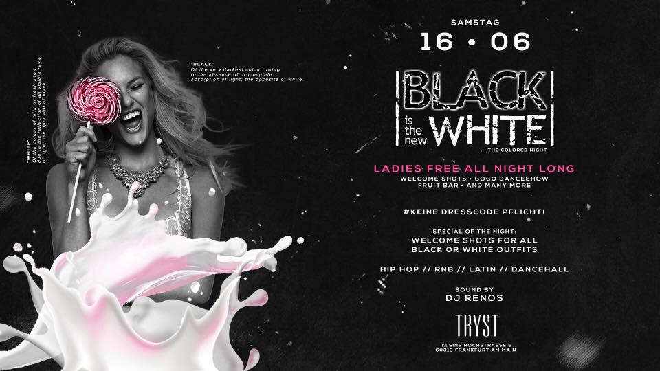 Black is the new White • SA 16.06 • Tryst