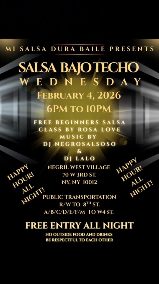 Salsa Bajo Techo