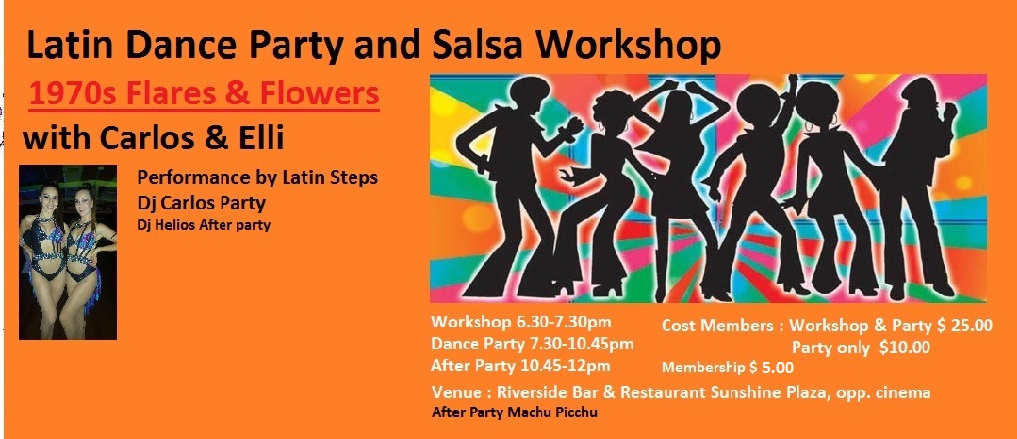 1970s Flares & Flowers Latin Party