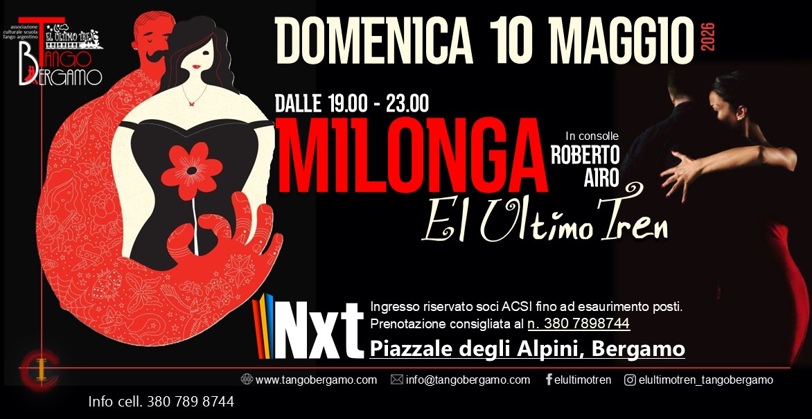 La Milonga del Tren! musicaliza Roberto AIRO!