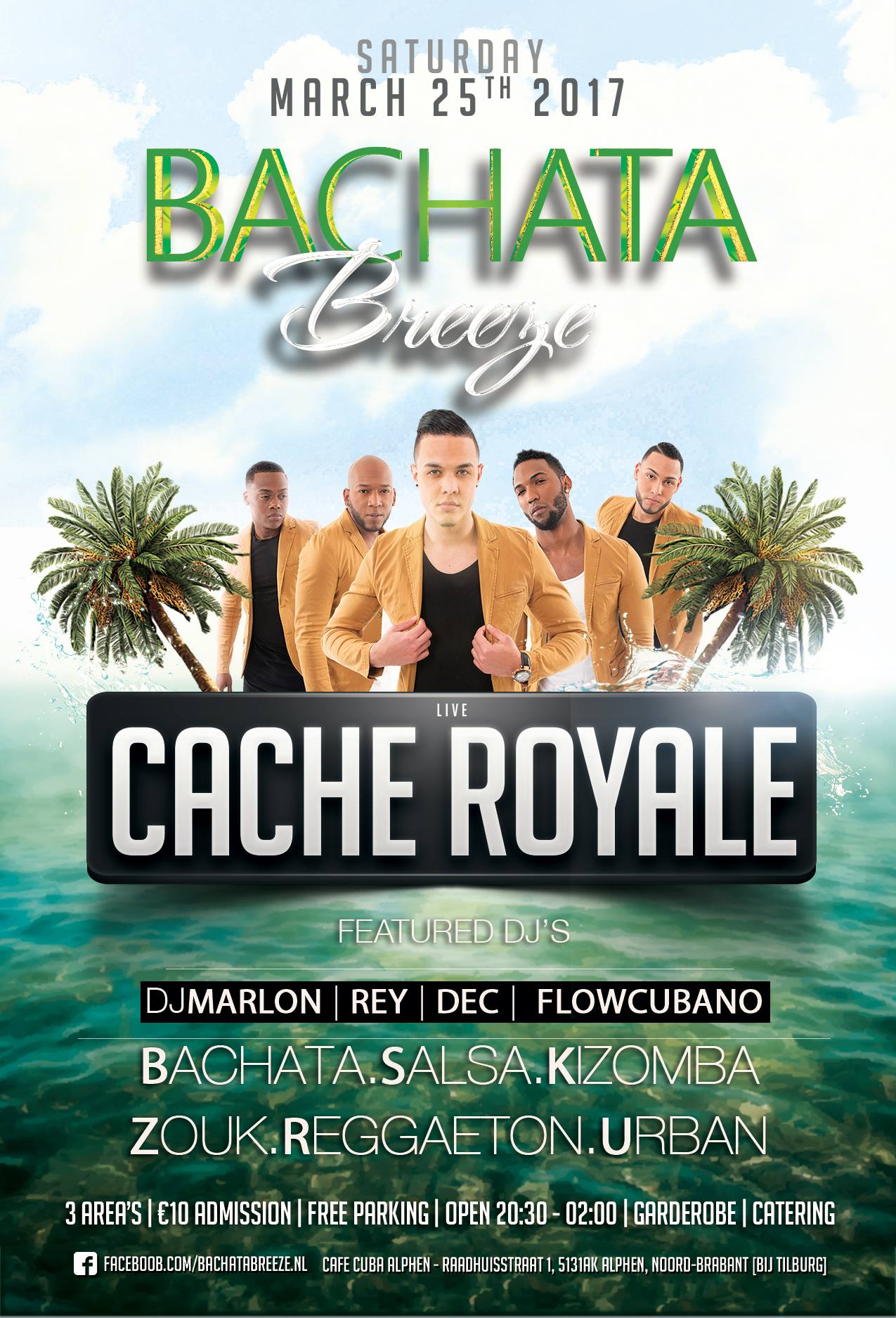 Bachata Breeze 25.03.2017 - Cache Royale (Mini Cache) - Live