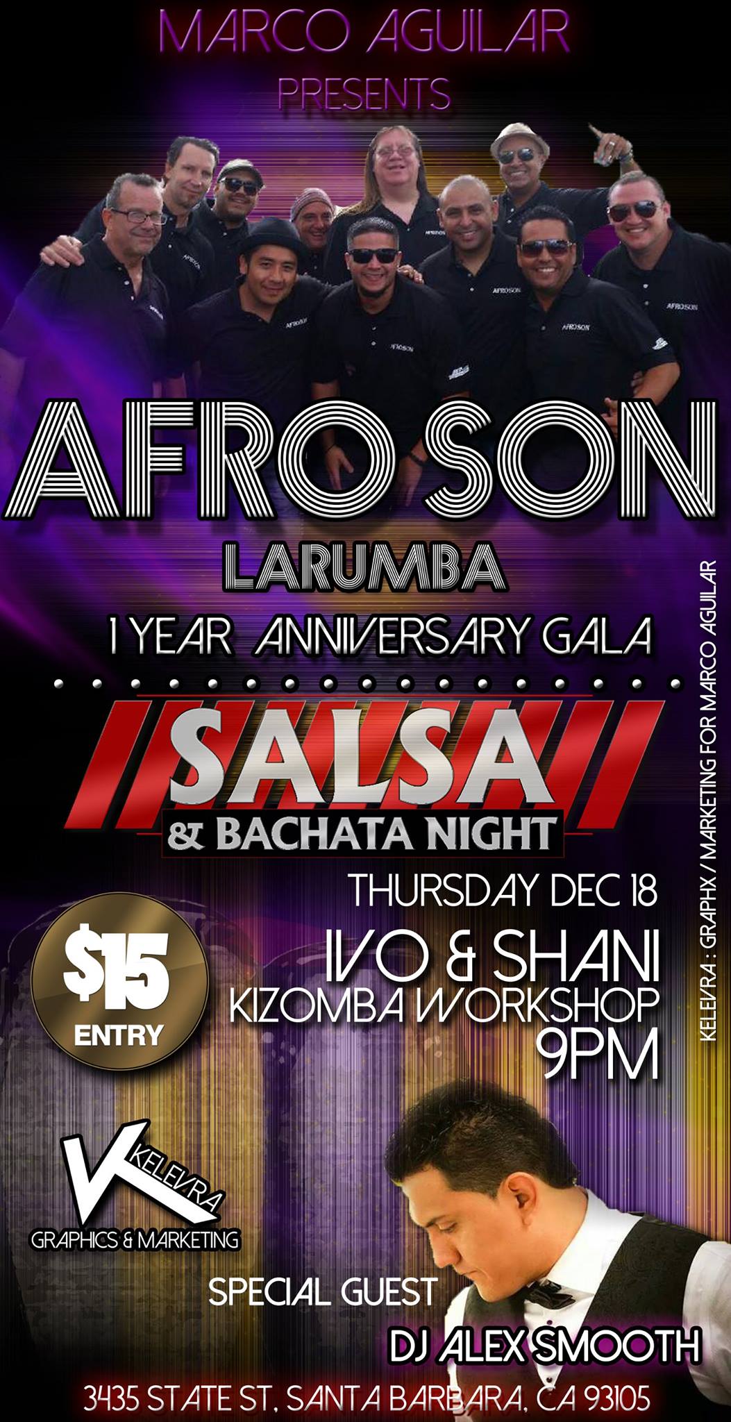 1 Year Anniversary La Rumba SB Salsa & Bachata