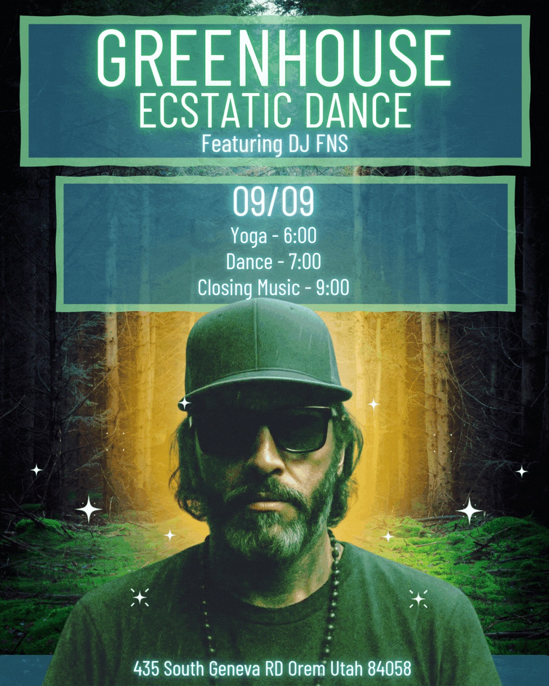 Greenhouse Ecstatic Dance With DJ FNS
