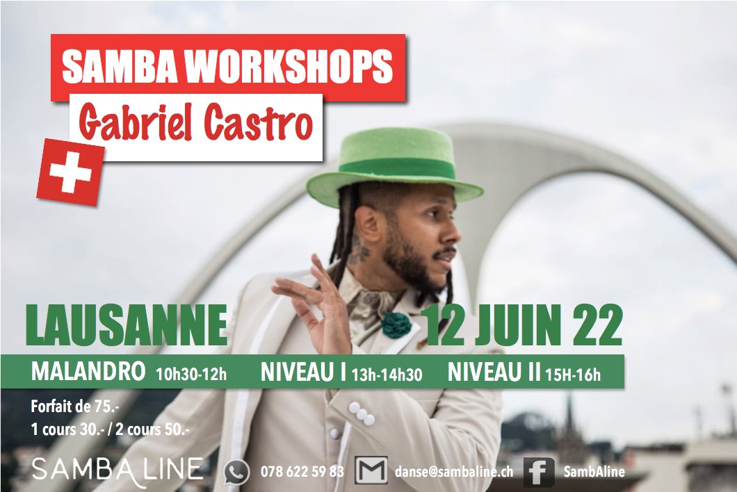 Gabriel Castro Workshops de Samba