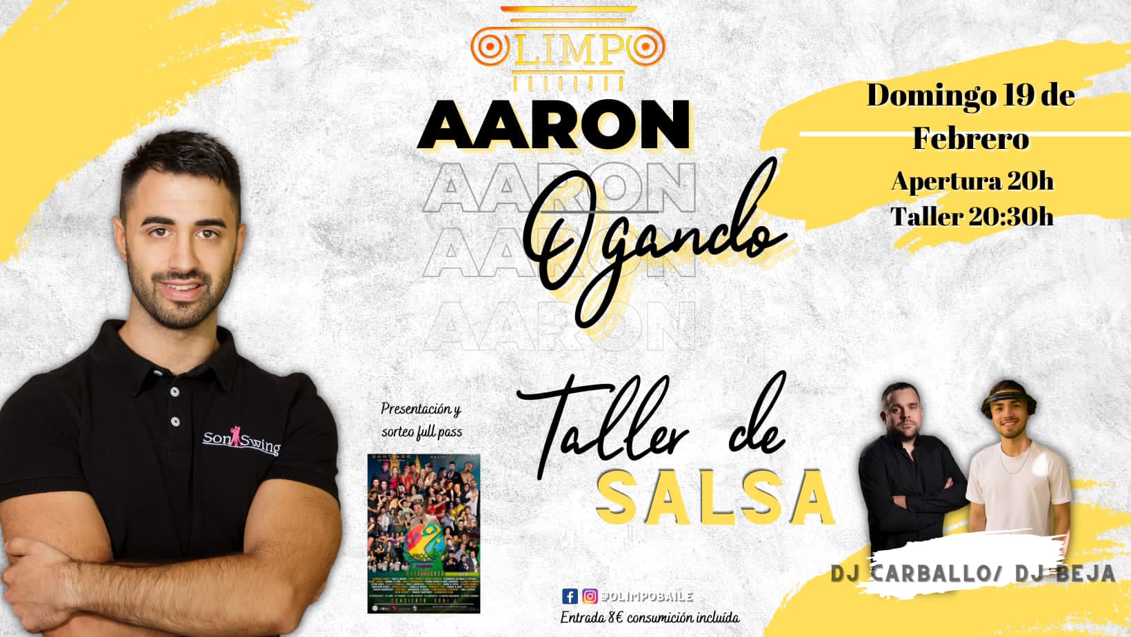 Aron Ogando en Olimpo!