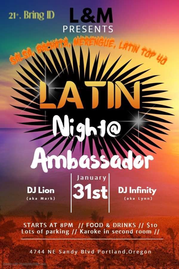 Latin Night At Ambassador