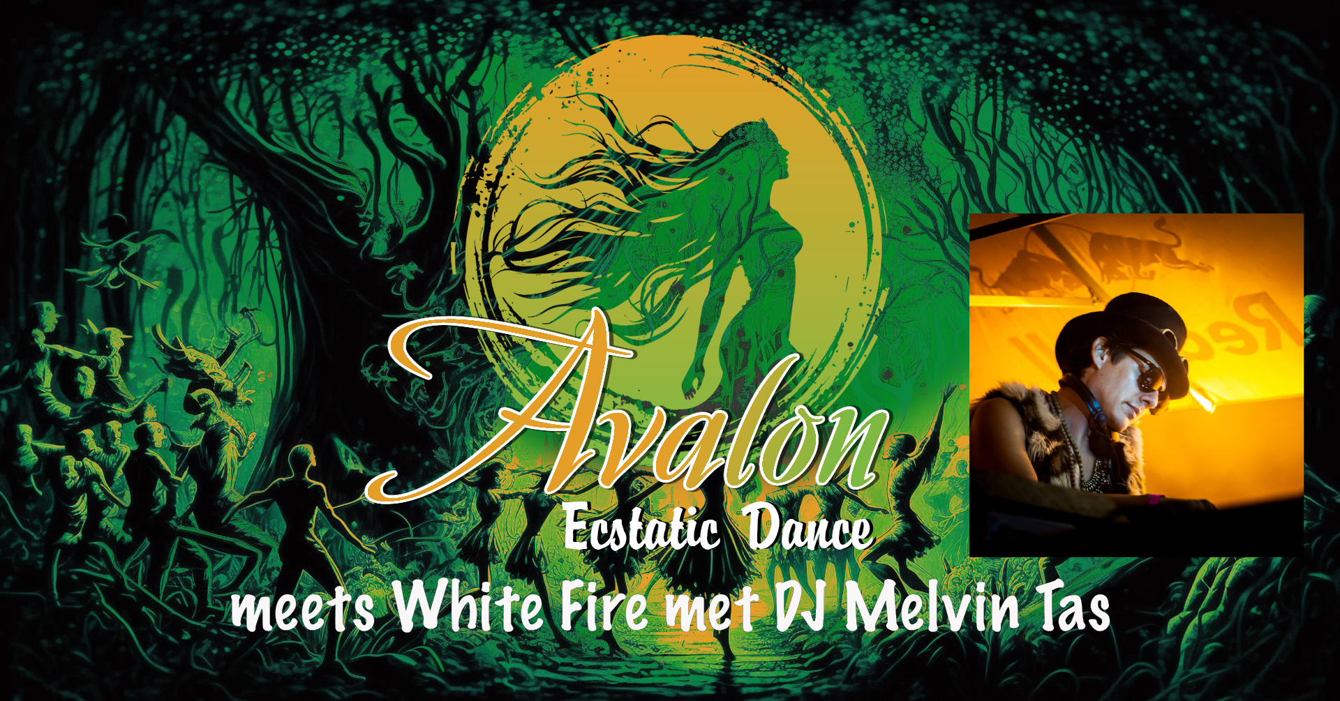 Ecstatic Dance Avalon meets White Fire met DJ Melvin Tas