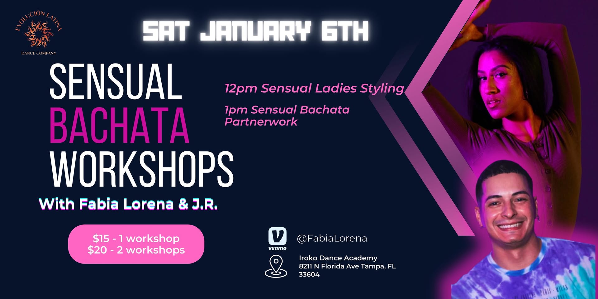 Sensual Bachata Workshops
