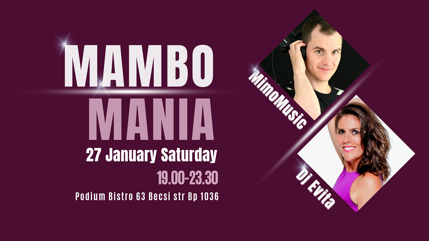 MAMBO MANIA - Salsa party
