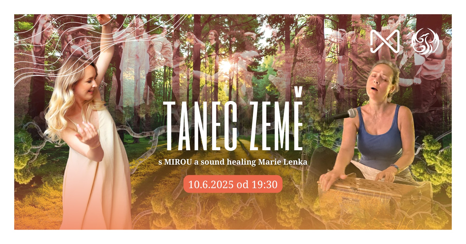 TANEC ZEMĚ s MIROU na LODI