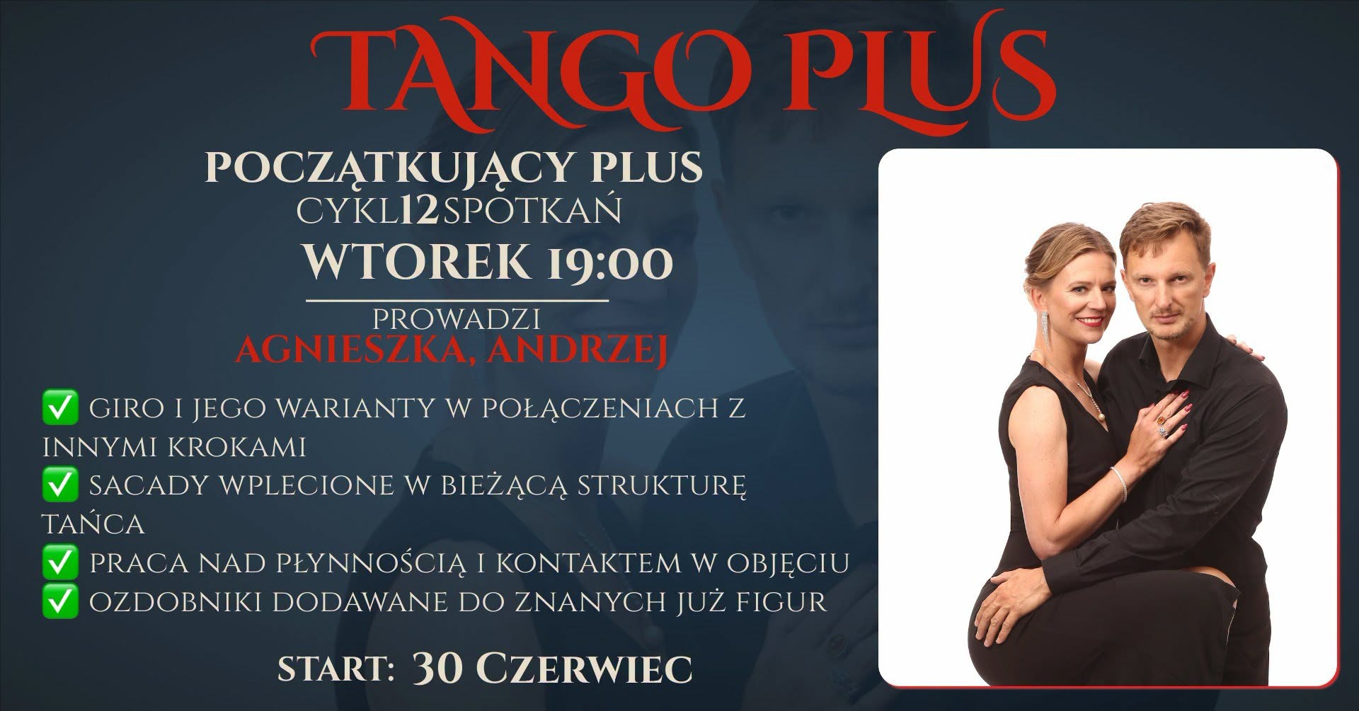 TANGO PLUS Łączenie elementów tanga