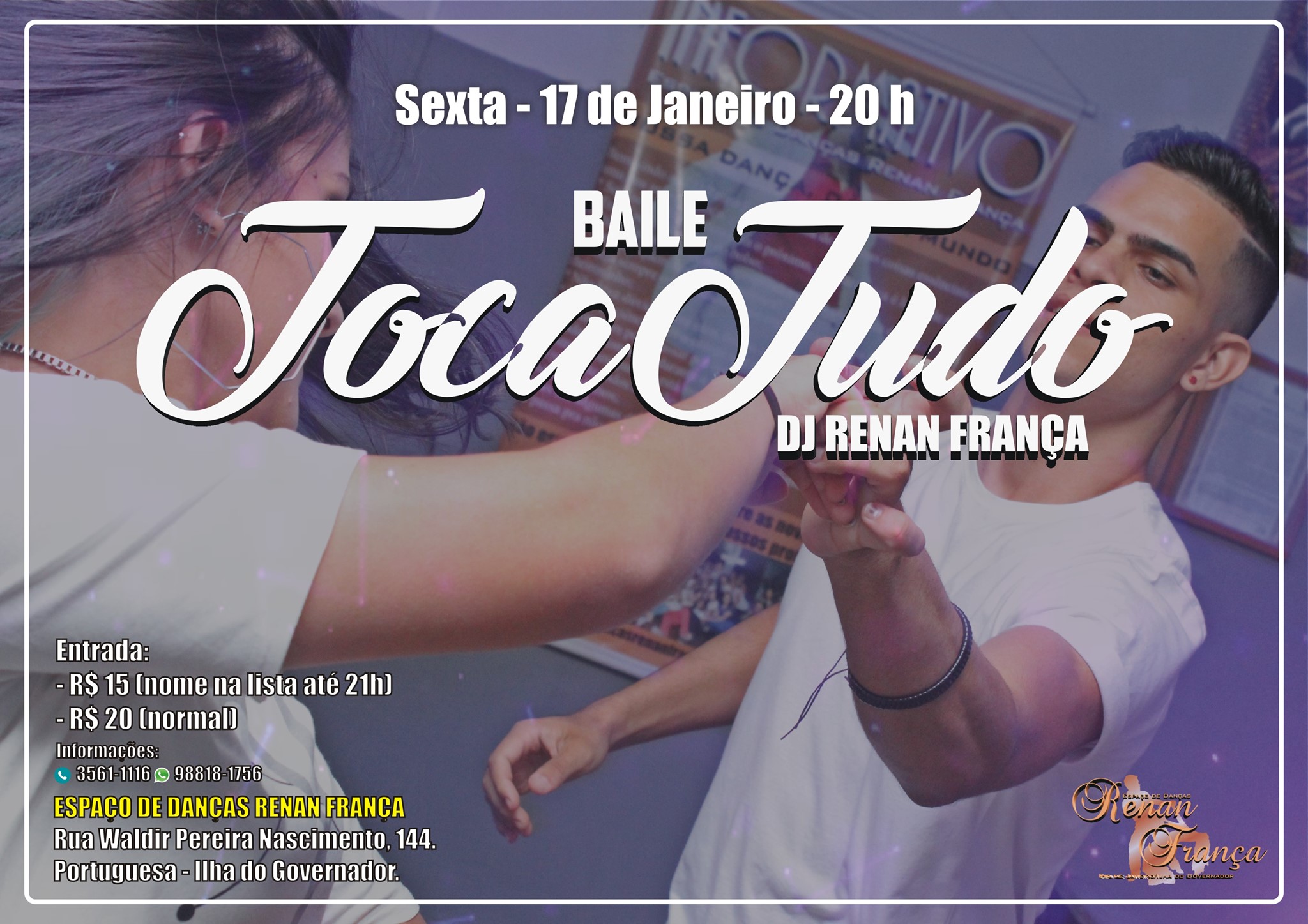 Baile Toca Tudo EDRF