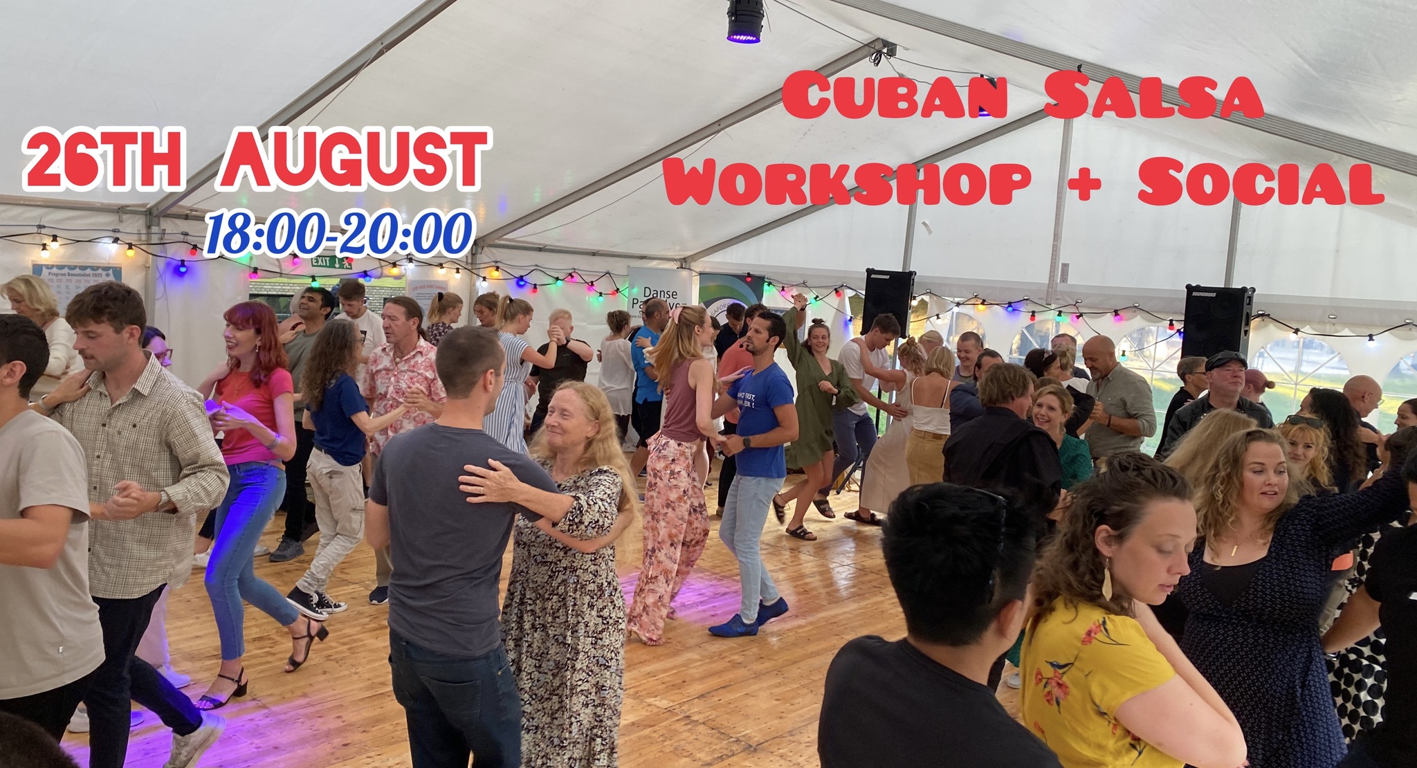 Aarhus SalsaForening i Dansetelt23 - Cuban Salsa Workshop