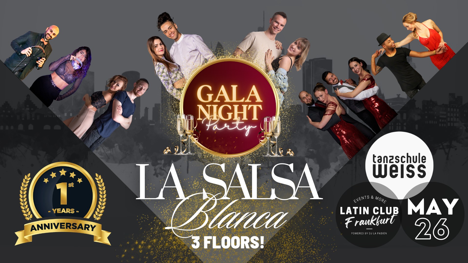 β LA SALSA BLANCA β 1st Anniversary GALA NIGHT