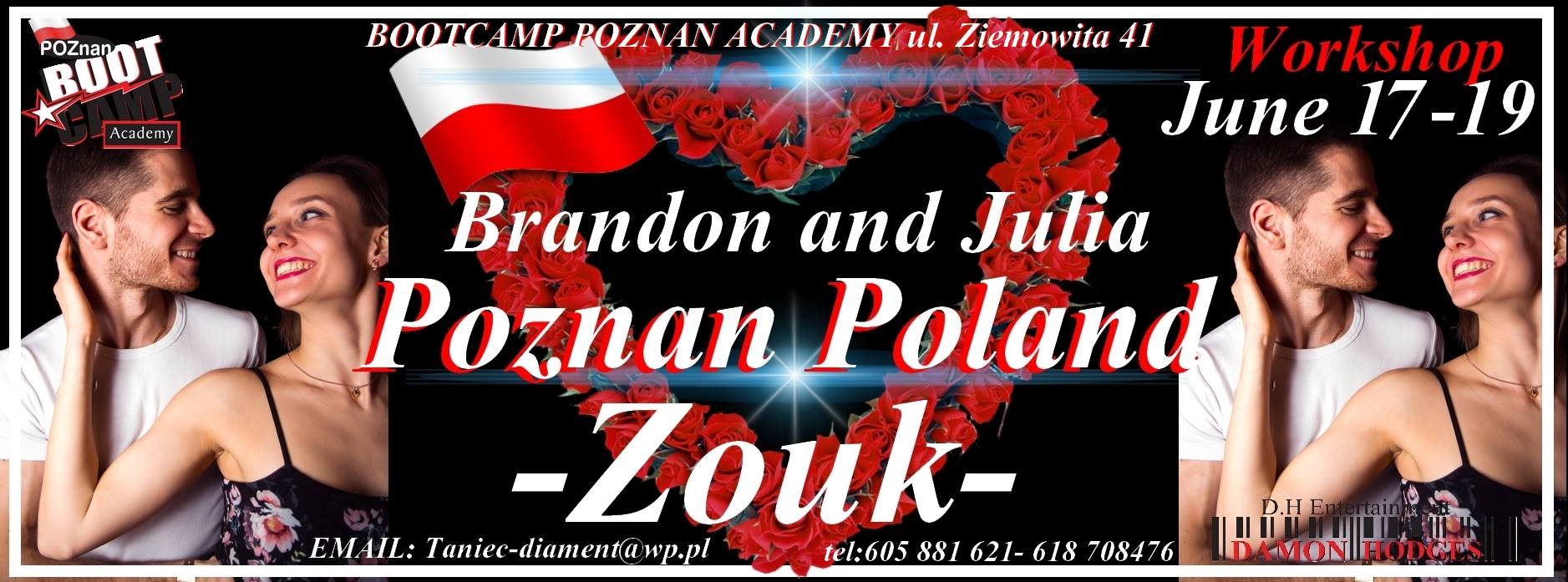 Brandon and Julia In Poznan Poland