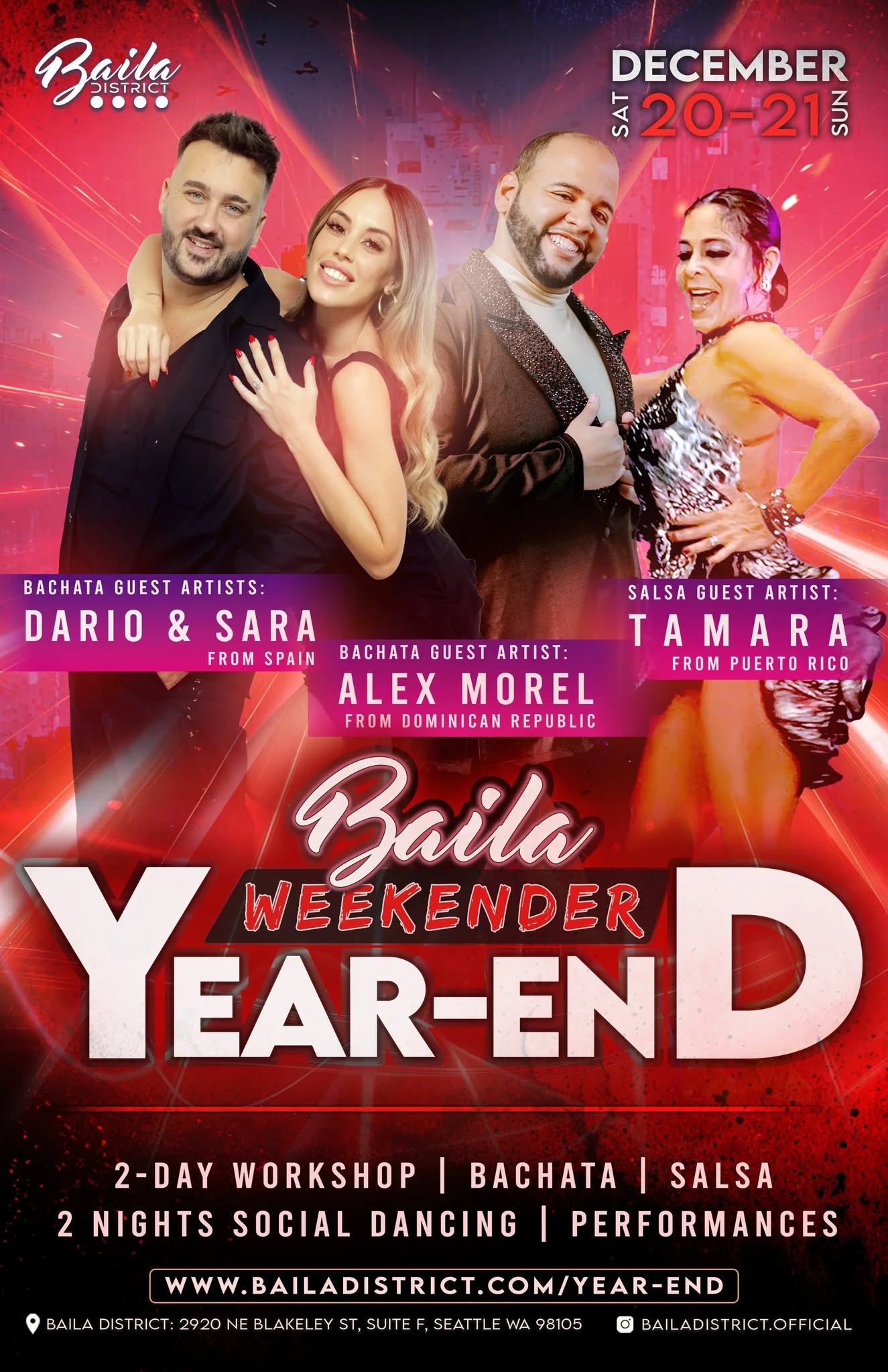 Baila Year-End Weekender