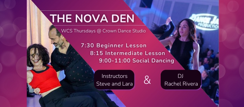 THE NOVA DEN- West Coast Swing Thursdays