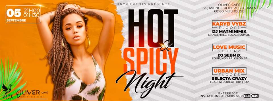 HOT & SPICY NIGHT by Unyk Events
