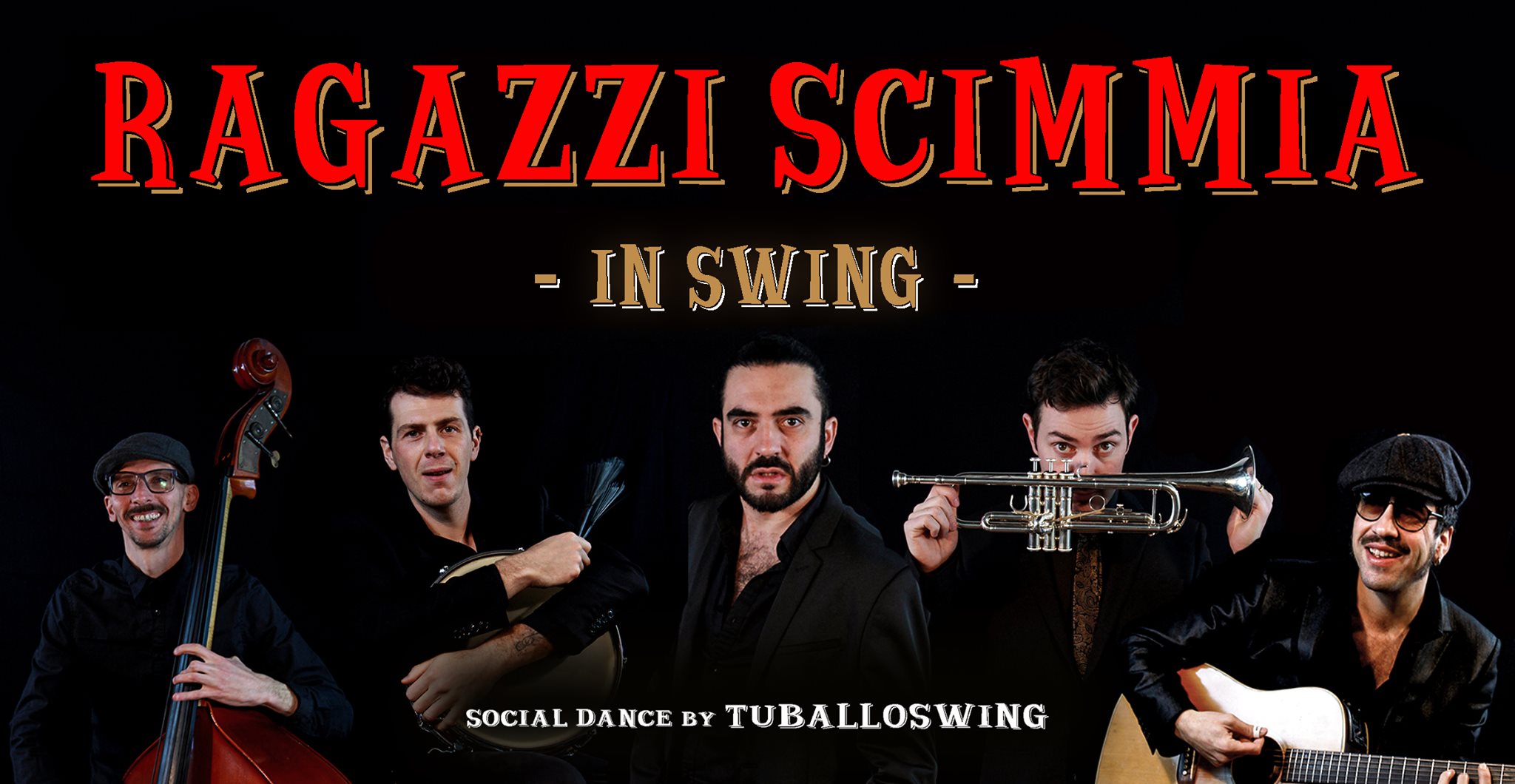 Tuballoswing Social dance - Live band Ragazzi Scimmia