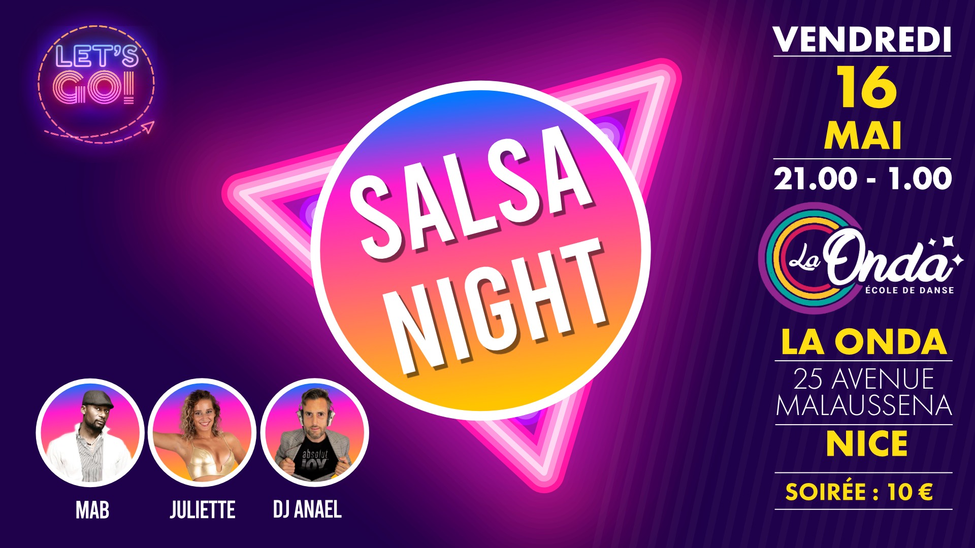 Salsa Night La dernière avant l'été !