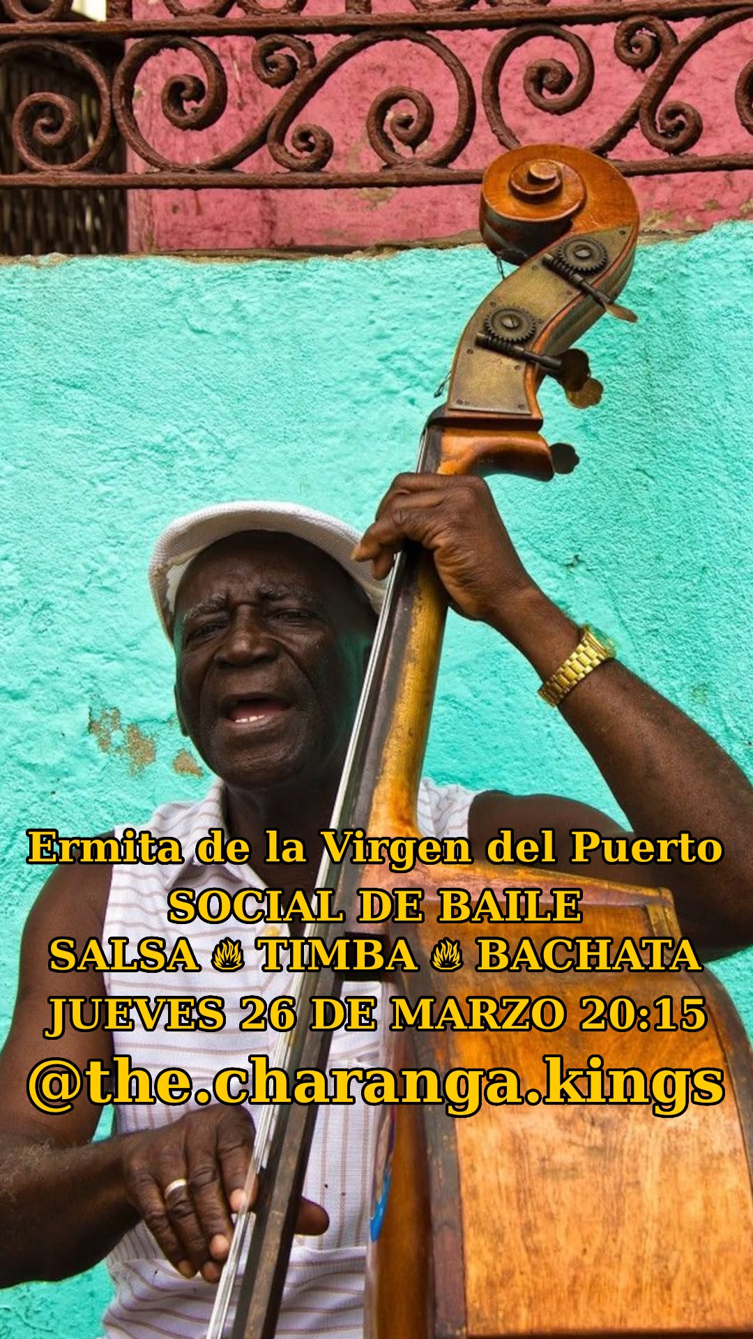 Social de baile 💃🏻🕺 Salsa 🔥 Timba 🔥 Bachata en la Ermita 🏡