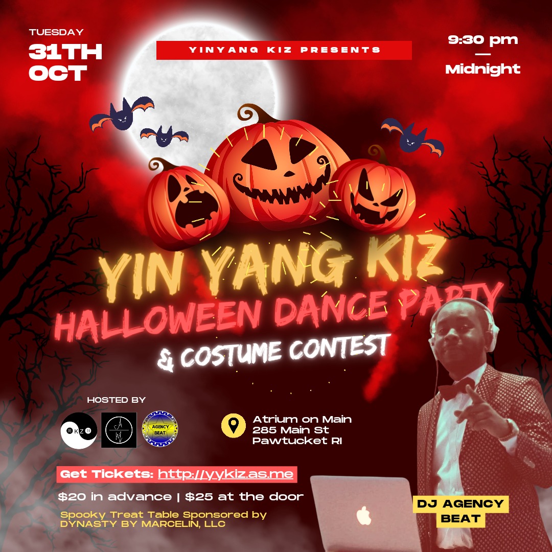 YinYang Kiz Halloween Dance Party and Costume Contest