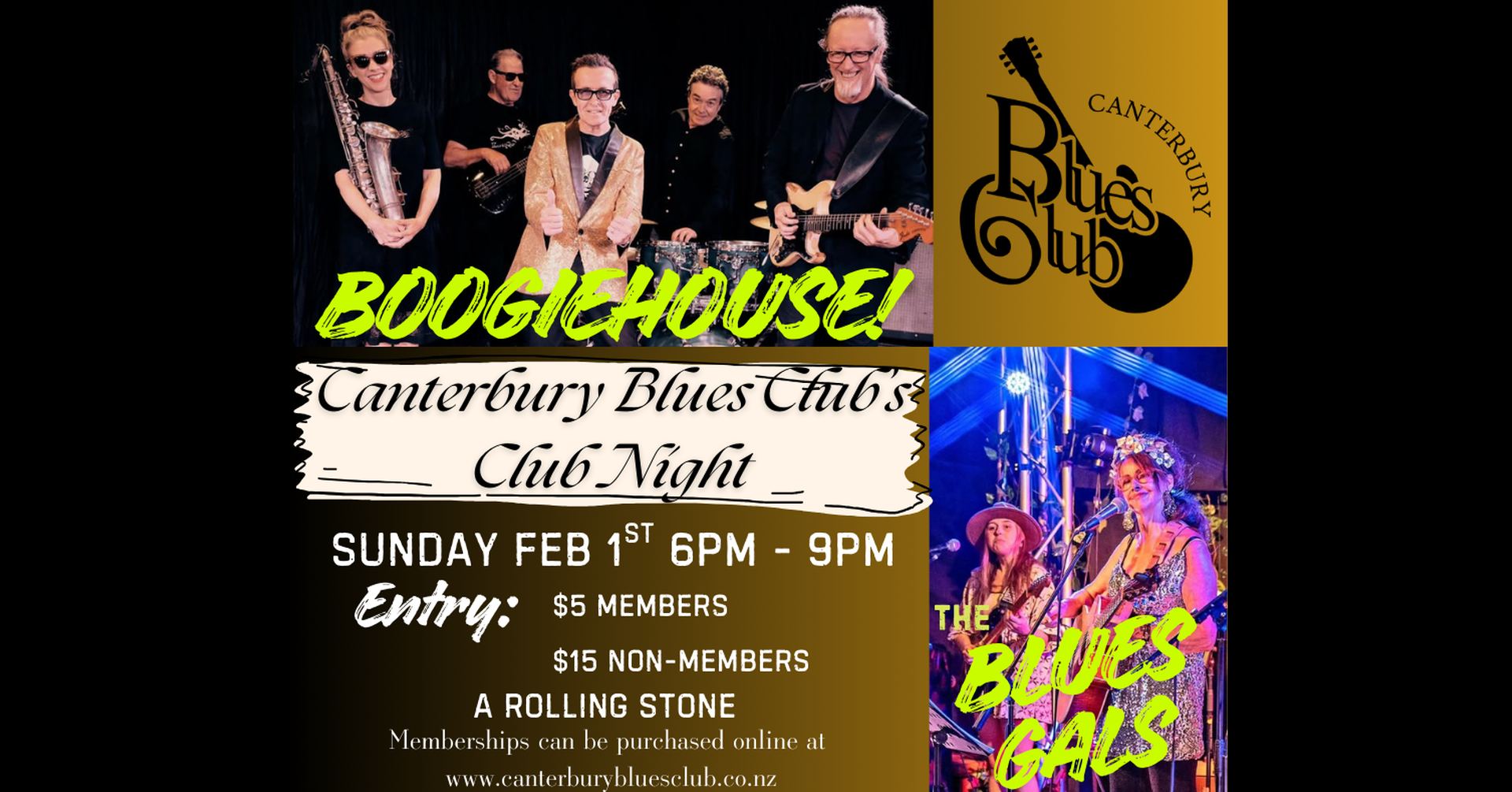 Canterbury Blues Club...Club Night