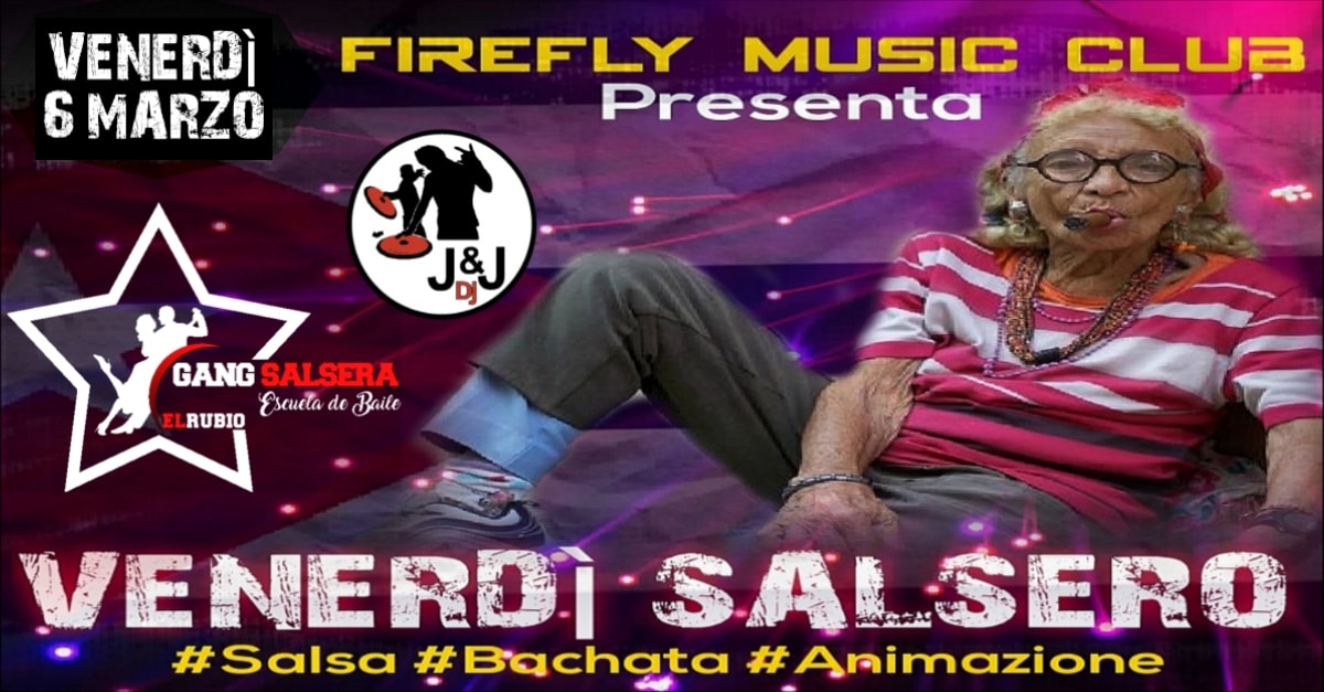 Venerdรฌ Salsero At Firefly Music Club