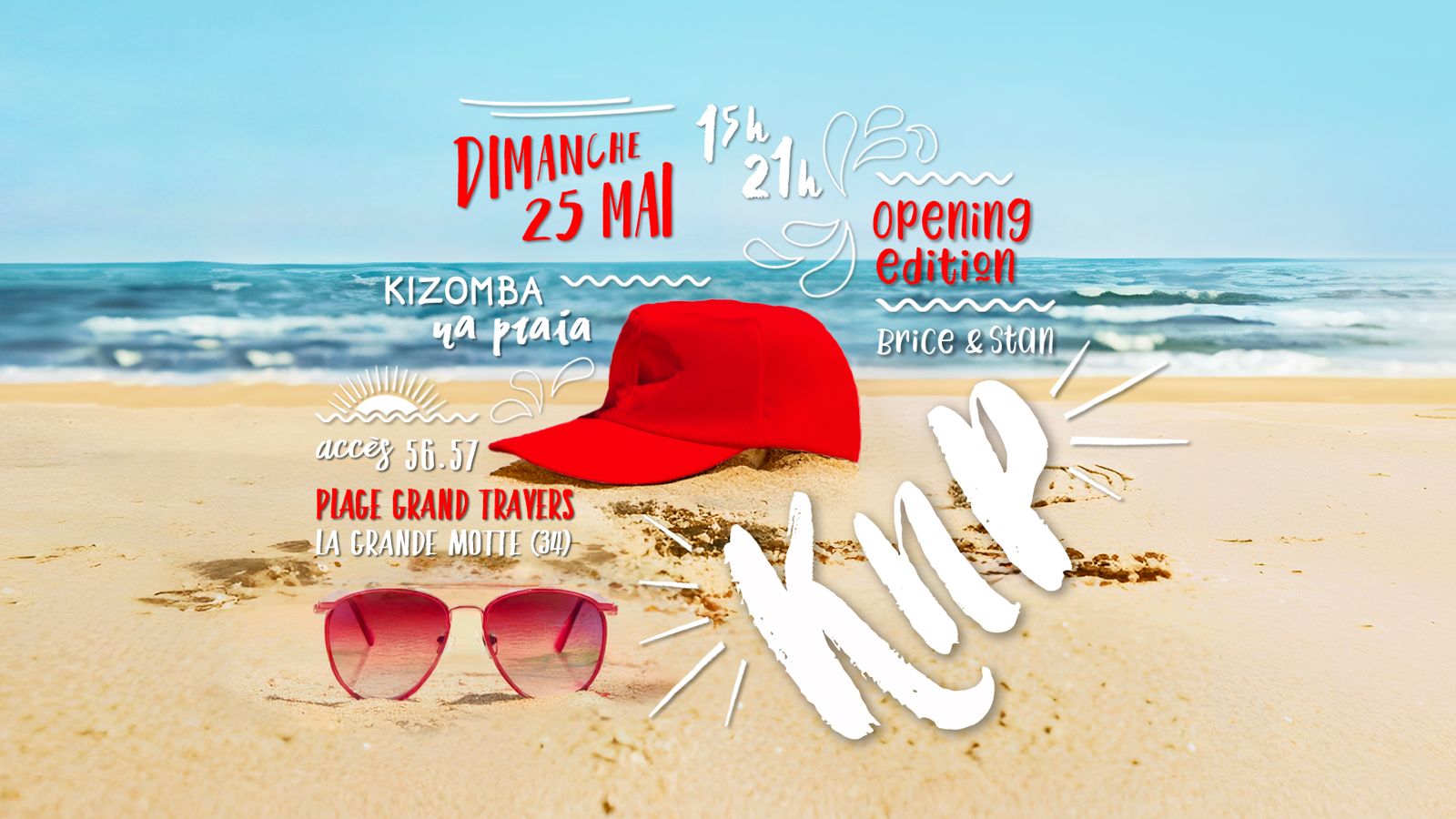 Kizomba Na Praia (KNP) - Opening edition
