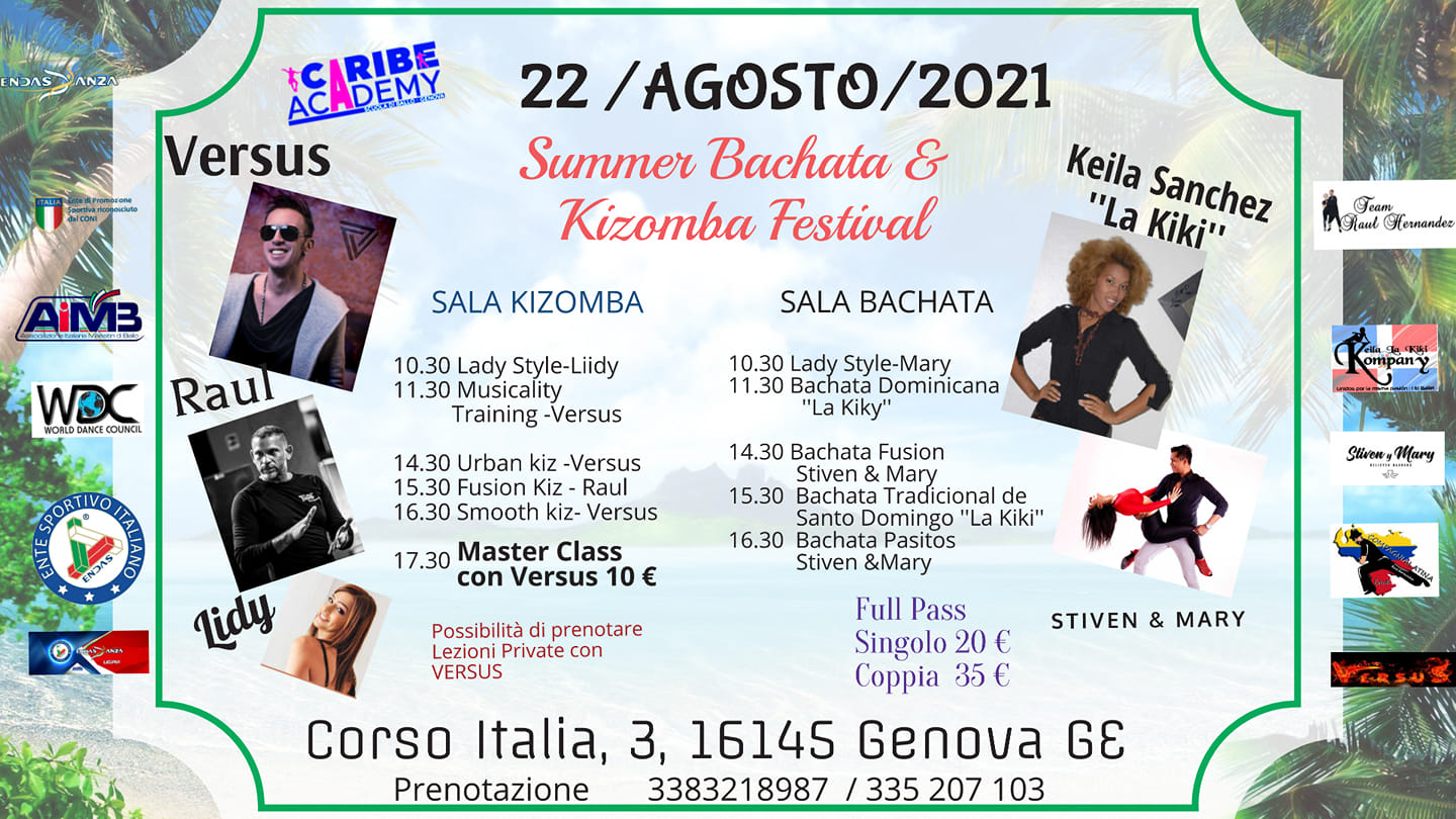 SUMMER BACHATA & KIZOMBA FESTIVAL
