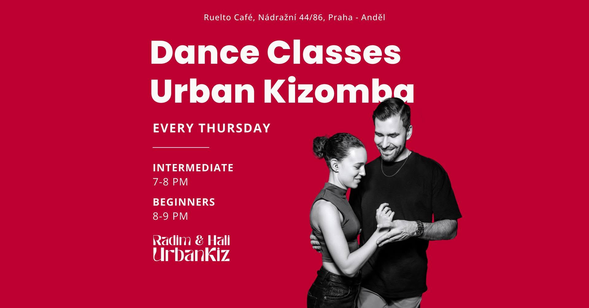 Urban Kizomba Weekly Dance Classes Thursday