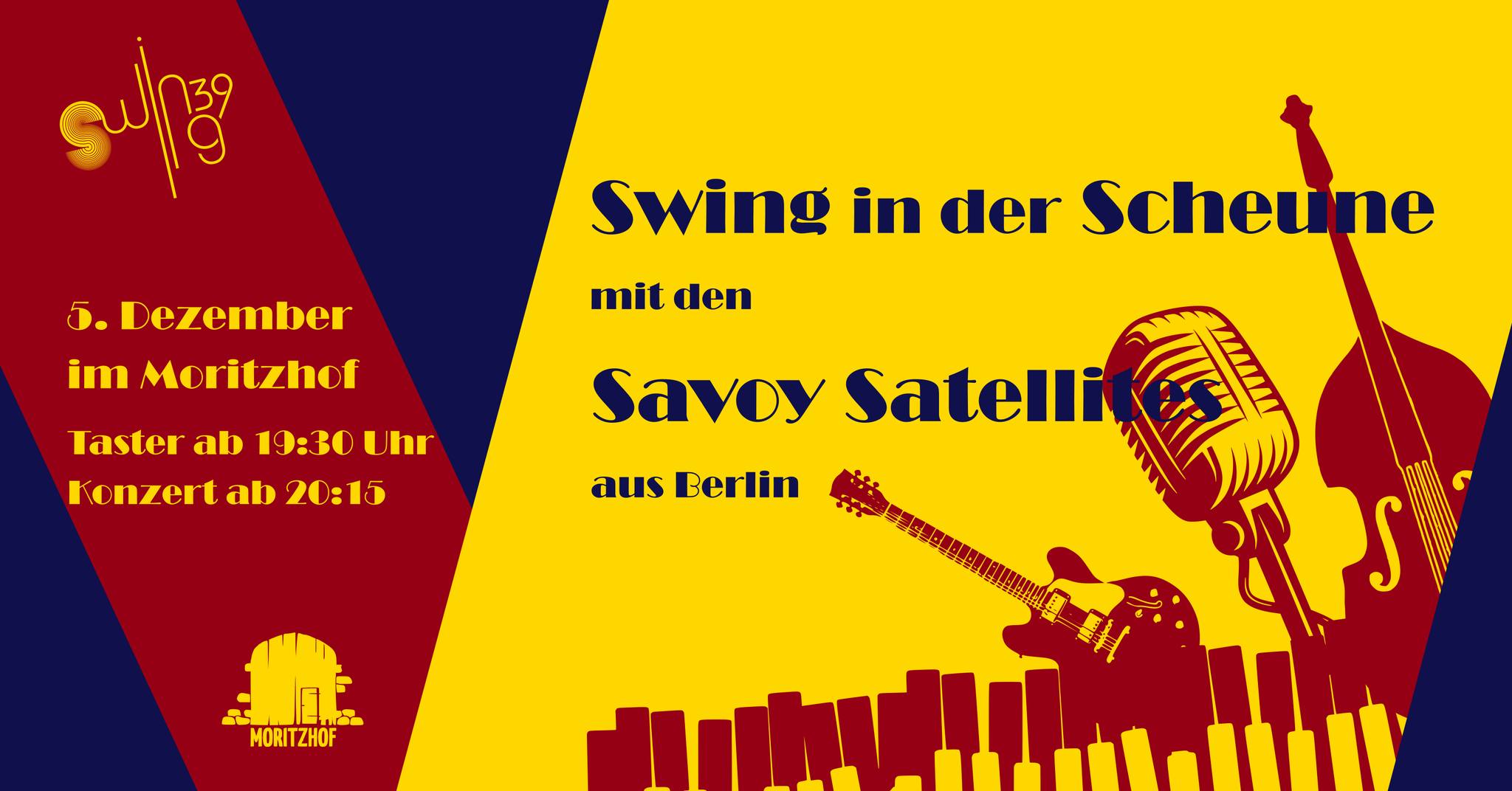 Swing in der Scheune - ein MontagsSocial mit den Savoy Satellites
