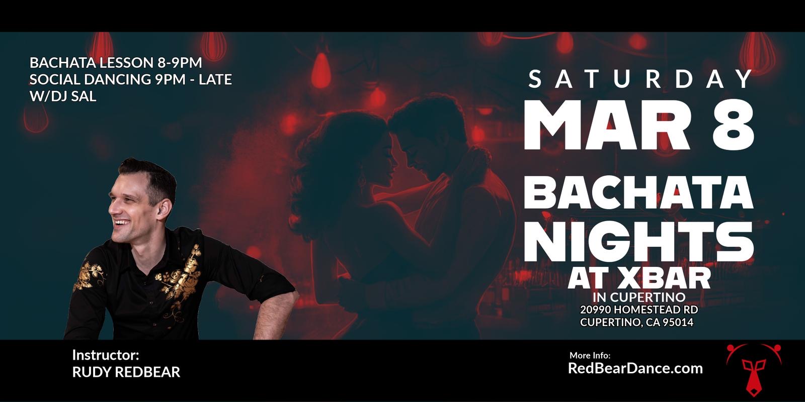 Bachata Nights at Xbar - class and social dancing
