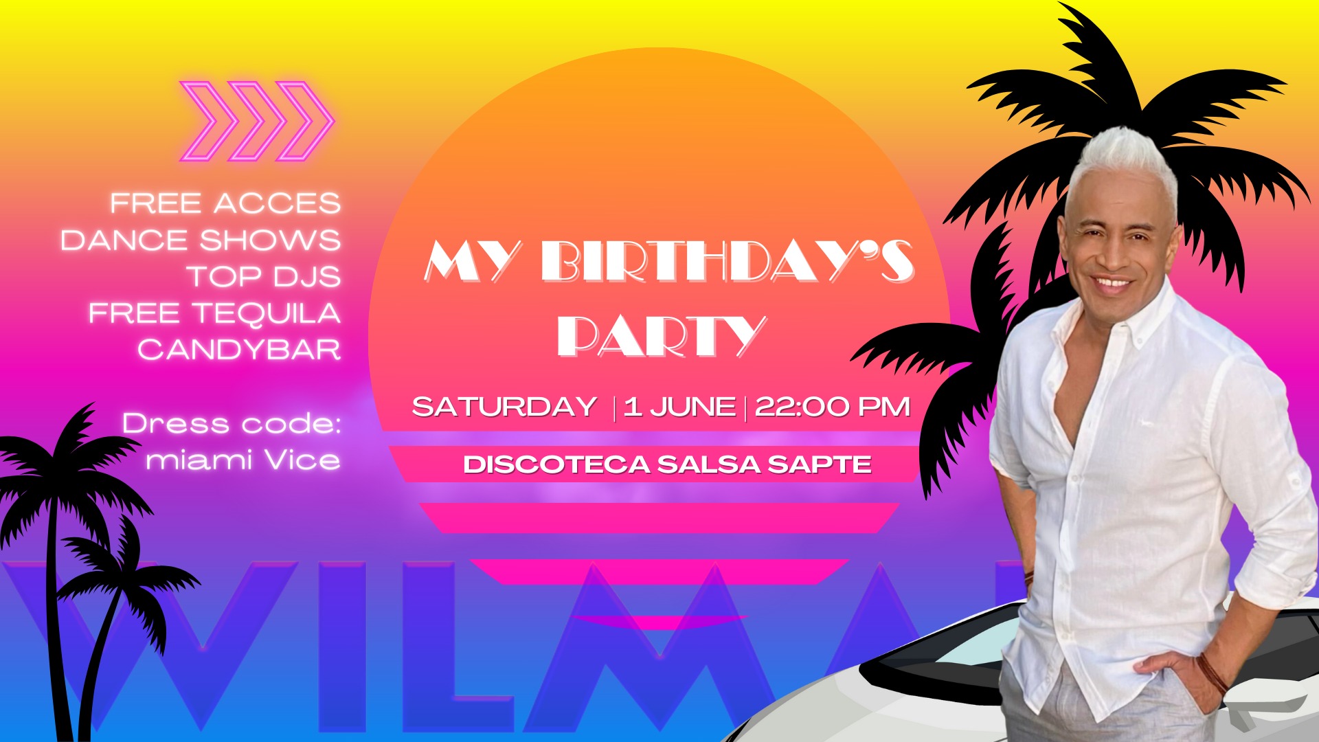 INVITAȚIE LA PETRECEREA DE ZIUA MEA!
