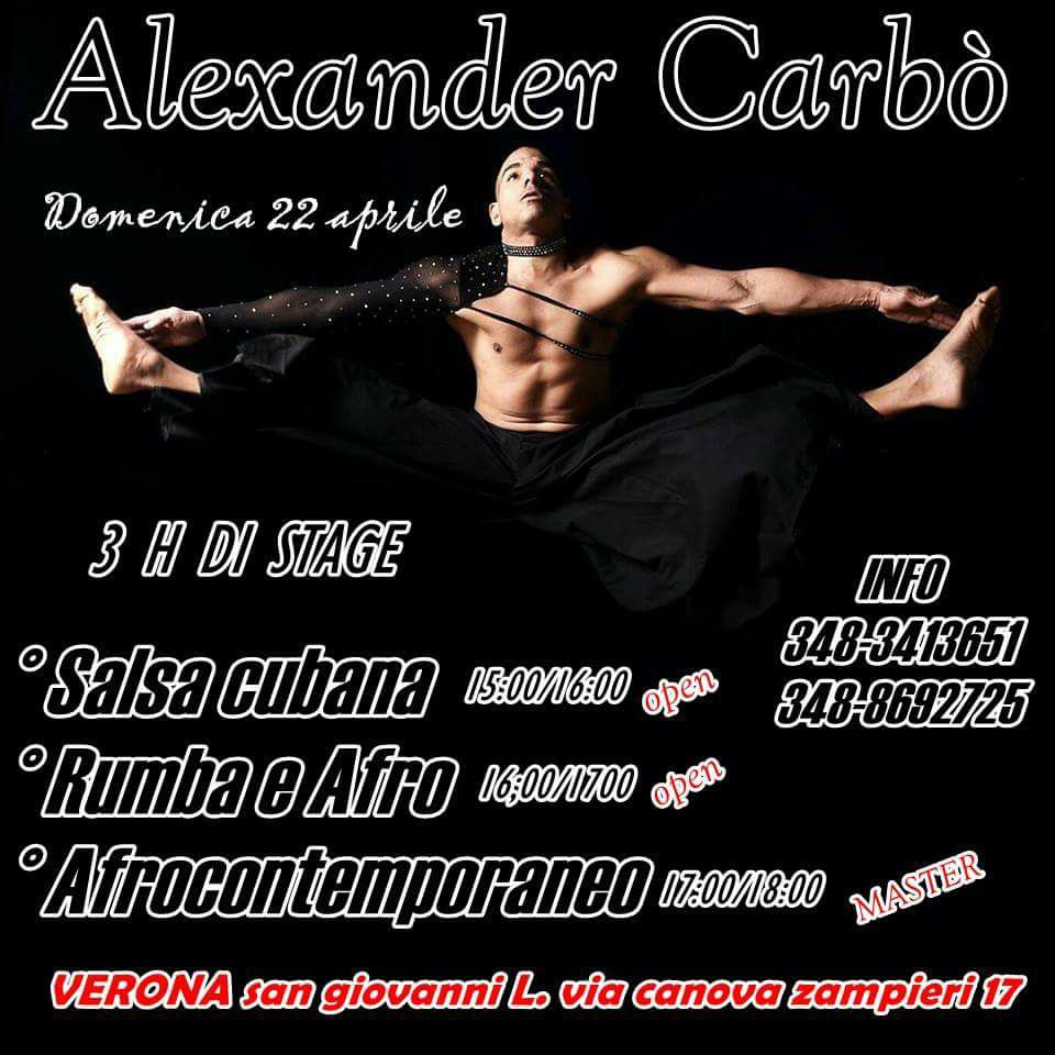 Stage Con Alexander Carbó (VERONA)