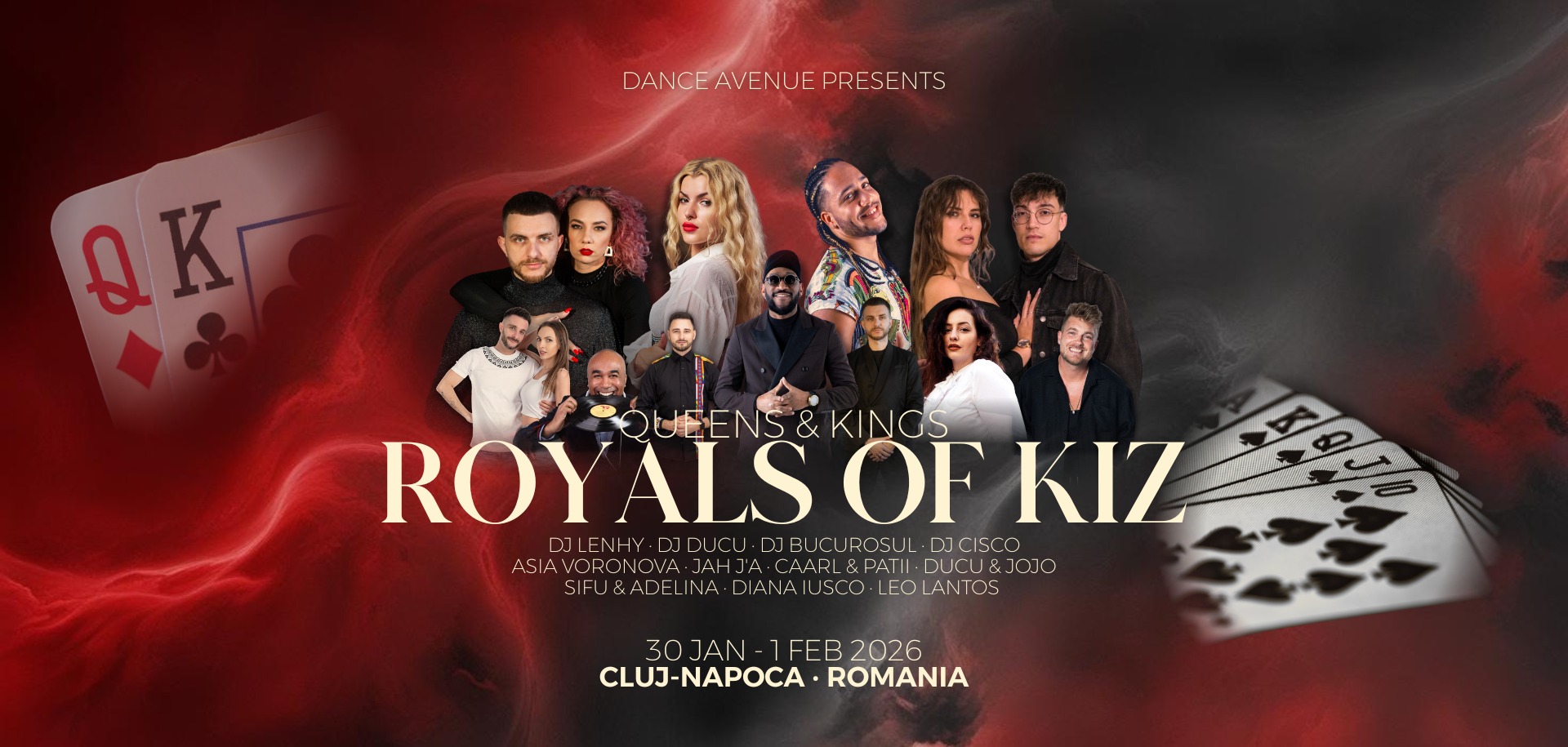 Queens & Kings - Royals of Kiz 30 JAN - 2 FEB Cluj-Napoca, Romania