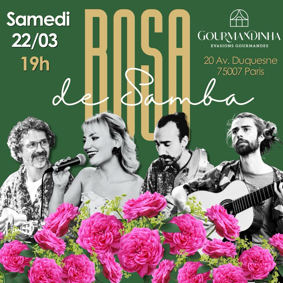 Carnaval 🎉com Rosa de Samba 🌺 na GOURMANDINHA 😋