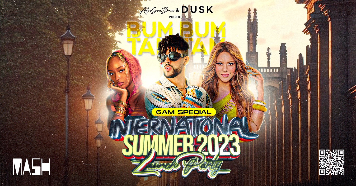 BumBumTamTam International Party 6AM Summer Late Party Bank Holiday Sunday 28 May
