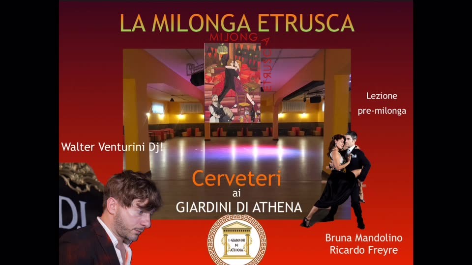 La Milonga Etrusca domenica 8 dicembre