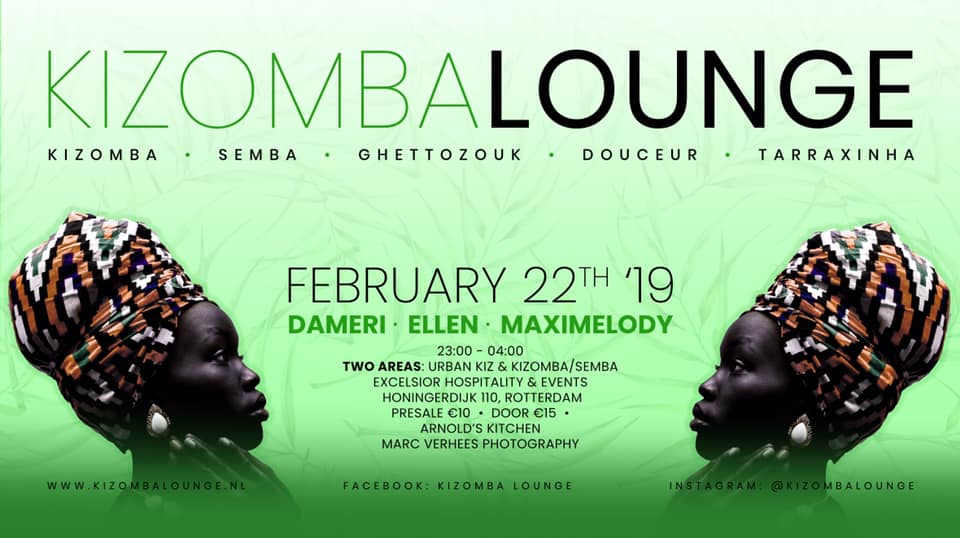 Kizomba Lounge 22 feb!
