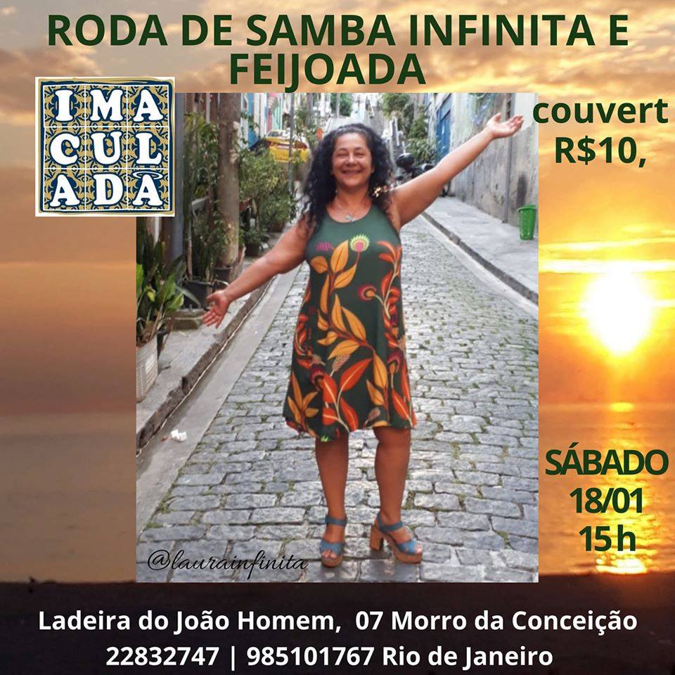 Roda de Samba Infinita no Imaculada