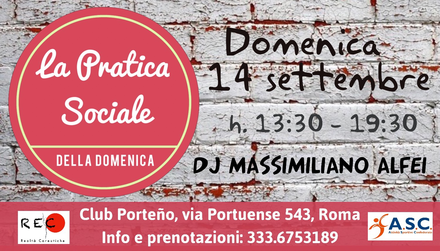 La Pratica Sociale di domenica 14 settembre!