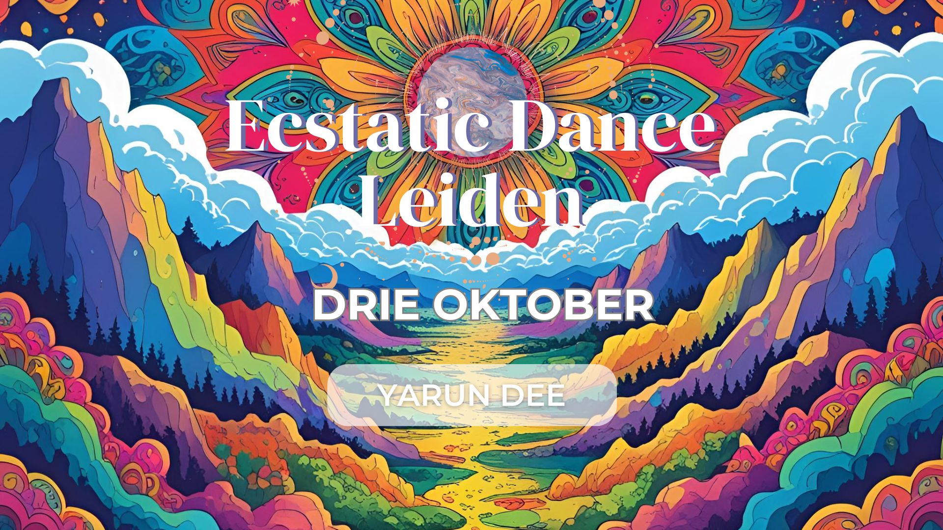 Leiden Ecstatic Dance Drie oktober Special met Yarun Dee