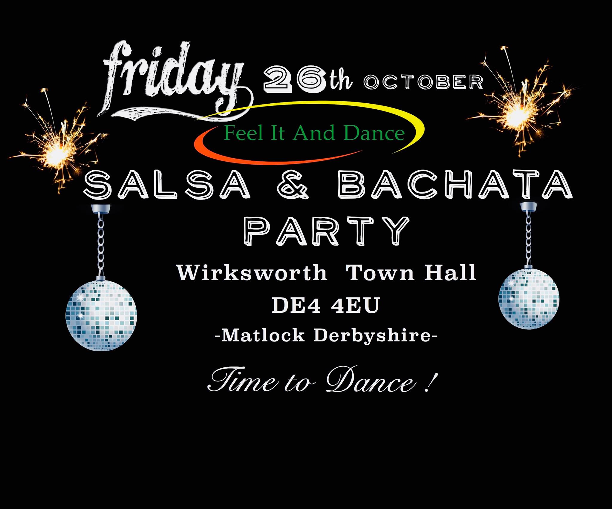Friday 26th October Salsa & Bachata Party
