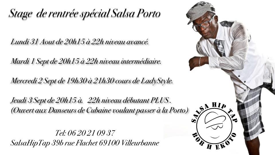 Derniers stages de l’été salsa porto