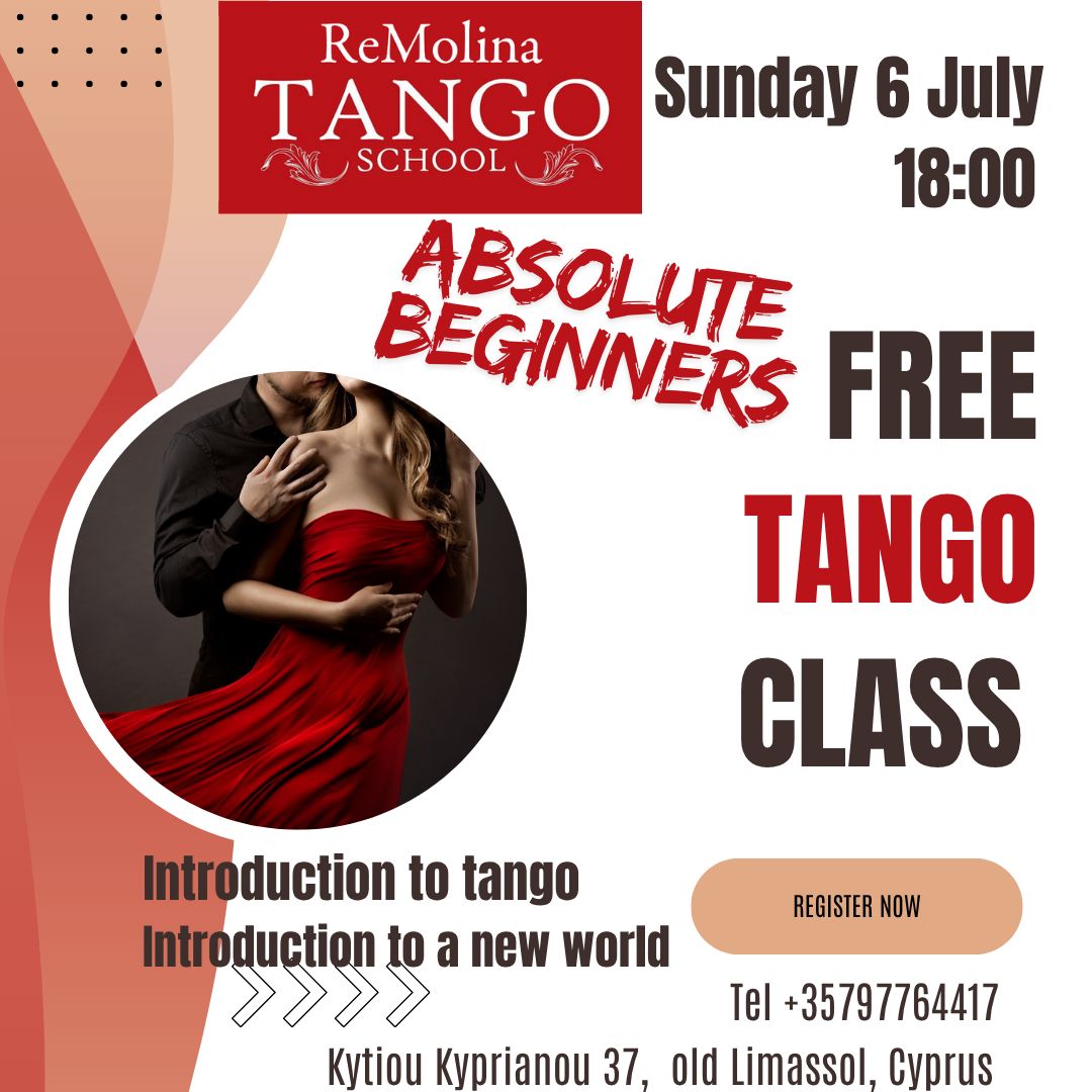 Free Tango class for Absolute beginners Introduction to tango